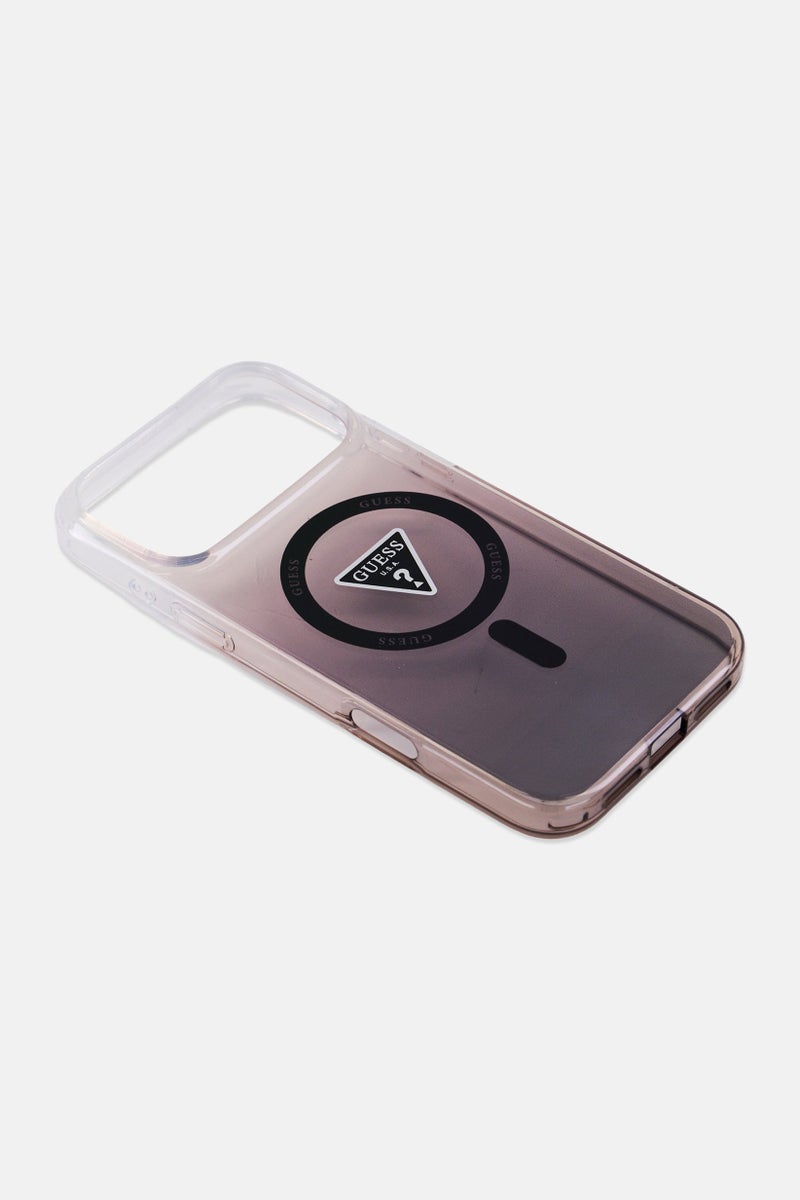 GUESS iPhone 17 Pro Max MagSafe Gradient Case With Triangle Logo, Grey - Image 4
